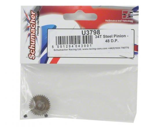 Schumacher Steel 48DP Pinion - 34T
