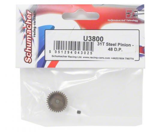 Schumacher Steel 48DP Pinion - 31T