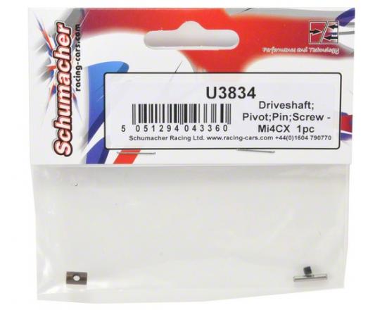 Driveshaft; Pivot;Pin;Screw - Mi4CX 1pc