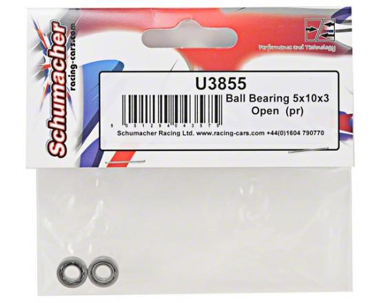 Ball Bearing 5x10x3 Open (2)