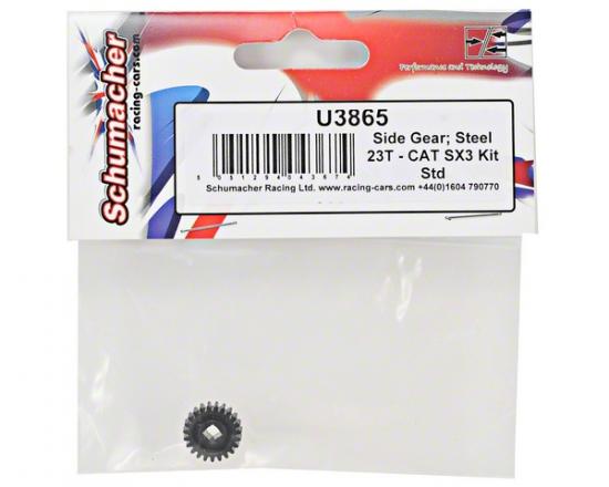 Side Gear; Steel 23T - CAT SX3 Kit Std
