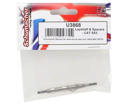 Layshaft & Spacers - CAT SX3