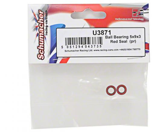 Ball Bearing 5x9x3 Red Seal (2)