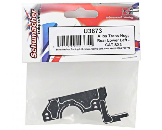 Alloy Trans Hsg; Rear Lower Left - CAT SX3