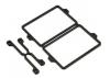 CF LiPo Tray & Spacer; Saddle Pack - CAT SX3