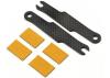 CF LiPo Straps & Adhesive Pads; SP - CAT SX3