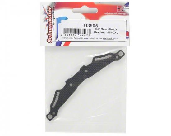 Carbon Fibre Rear Shock Bracket - Mi4CXL