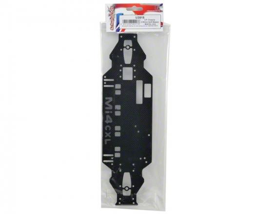 Carbon Fibre Chassis 2.00mm Soft Weave - Mi4CXL (Kit)