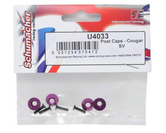 Post Caps (4)- Cougar SV