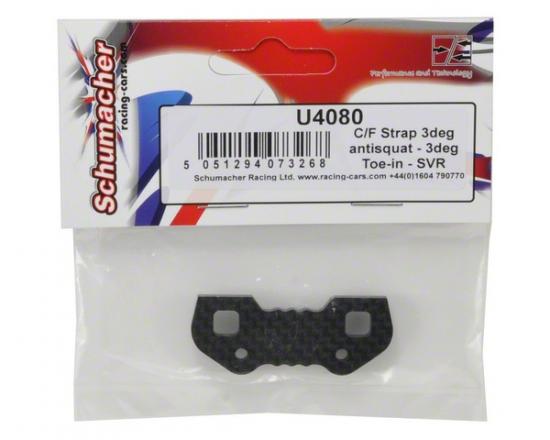 Carbon Fibre Strap 3deg antisquat - 3deg Toe-in - SVR
