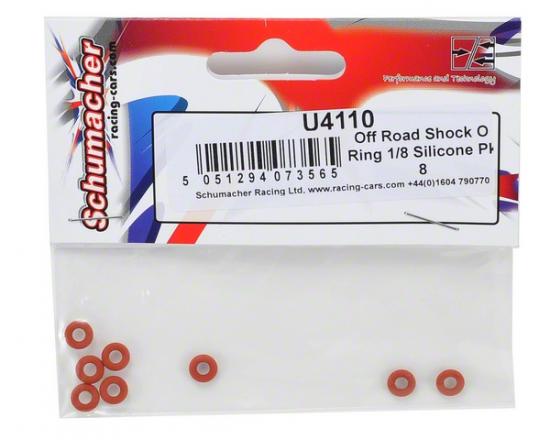 Off Road Shock O Ring 1:8 Silicone (8)