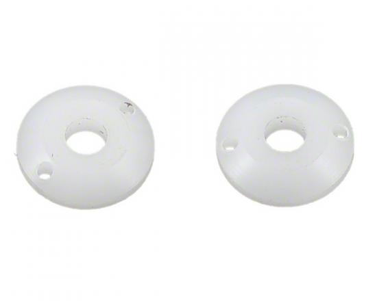 Small Bore Taper Piston 1.2mm - White - 1 Pair