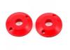 Small Bore Taper Piston 1.2mm - Red - 1 Pair