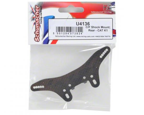 Carbon Fibre Shock Mount; Rear - CAT K1