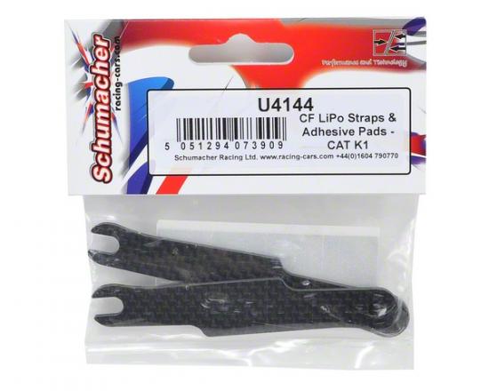 CF LiPo Straps & Adhesive Pads - CAT K1
