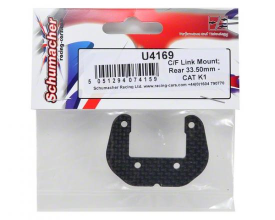 Carbon Fibre Link Mount; Rear 33.50mm - CAT K1