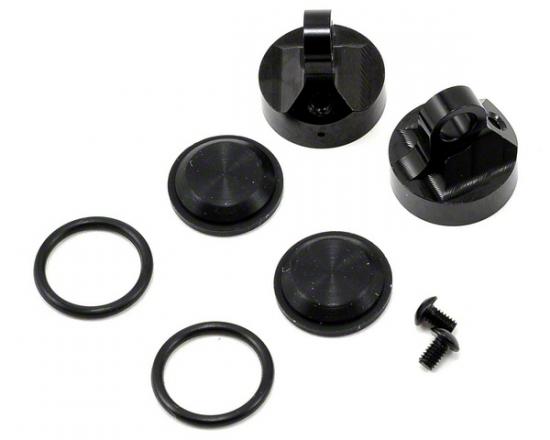 Schumacher Vented Big Bore Shock Caps - 1 Pair