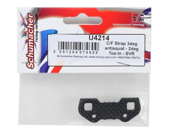 Carbon Fibre Strap - 3 Degree Antisquat - 2 Degree Toe In - Cougar SVR