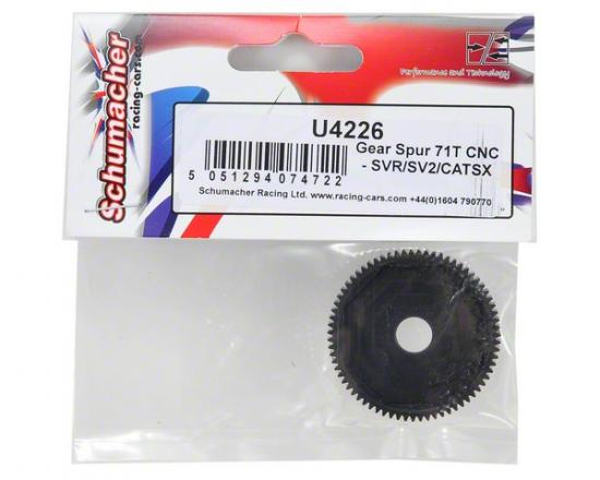 Gear; CNC 71T Spur - Slipper