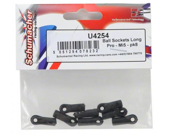 Schumacher Ball Sockets - Pro - Black (8)