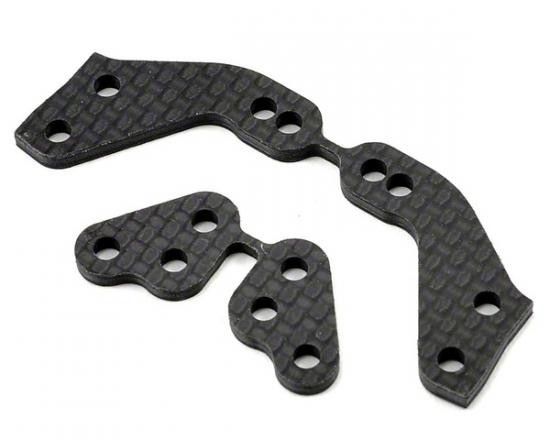 Carbon Fibre Steering Arm & Rear Hub Arm (kit) - Mi5 - 2pr