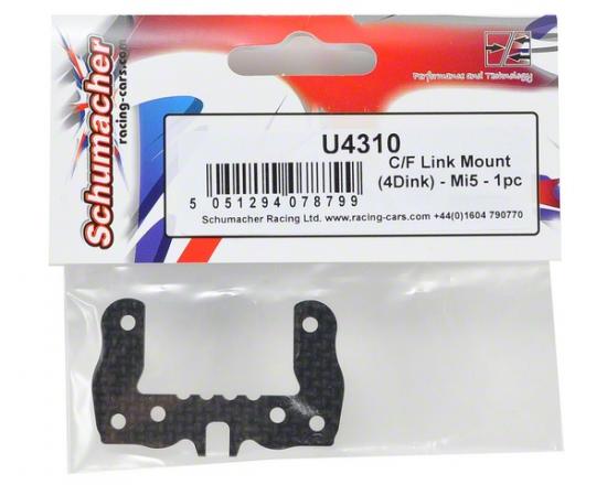 Carbon Fibre Link Mount (4Dink) - Mi5 - 1pc