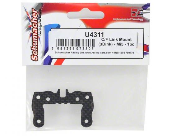 Carbon Fibre Link Mount (3Dink) - Mi5 - 1pc