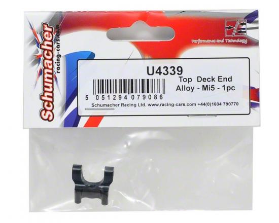 Top Deck End Alloy - Mi5 - 1pc