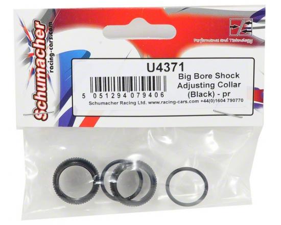 Big Bore Shock Adjusting Collar (Black) (2)