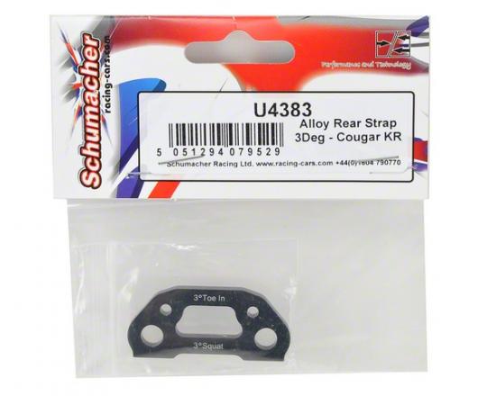 Alloy Rear Strap 3Deg - Cougar KR