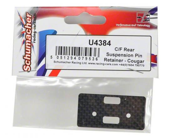 Carbon Fibre Rear Suspension Pin Retainer - Cougar KR