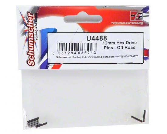12mm Hex Drive Pins - Off Road
