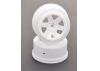 Short Course Wheel - White +3 offset (2)