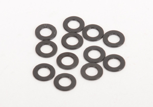 Black Alloy Washers 0.50mm (pk12)