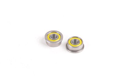 Ball Bearing-1:8x5/16 Flanged Yellow -(2)