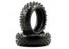 Schumacher Mini Spike 2 4WD Front Buggy Tyres - Green - 1 Pair