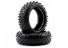 Schumacher Mini Spike 2 Front Buggy Tyres - Yellow - 1 Pair