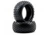 Schumacher Mini Spike 2 Rear Buggy Tyres - Yellow - 1 Pair