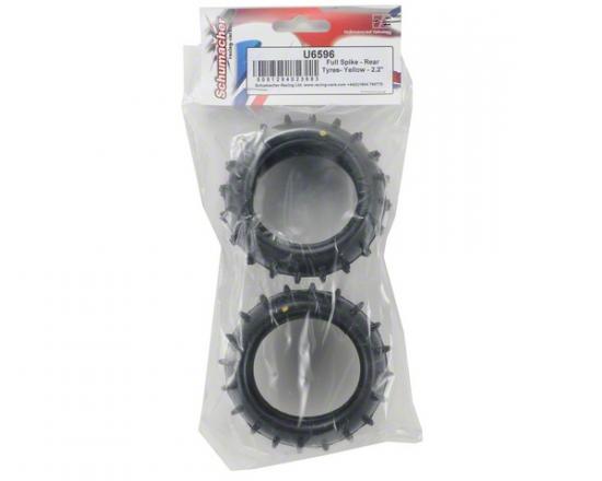 Full Spike - Rear Tyres- Yellow - 2.2 (2)
