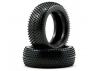 Schumacher Mini Pin 4WD Front Buggy Tyres - Blue - 1 Pair