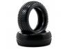 Schumacher Mini Pin Front Buggy Tyres - Yellow - 1 Pair