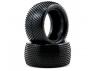 Schumacher Mini Pin Rear Buggy Tyres - Yellow - 1 Pair