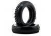 Schumacher Mini Pin Slim Front Buggy Tyres - Yellow - 1 Pair