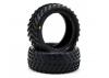 Schumacher Yellow SST Rally Touring Car Tyres - 24/25mm Width - Pair
