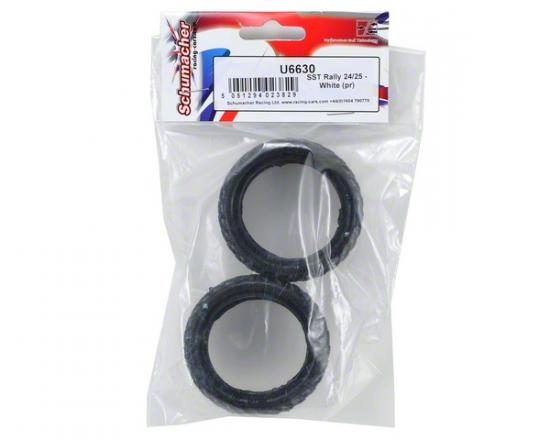 Schumacher SST Rally 24/25 Tyres White (2) U6630