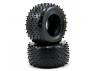 Schumacher Mini Spike 2.2 Truck Tyres - Yellow (2)