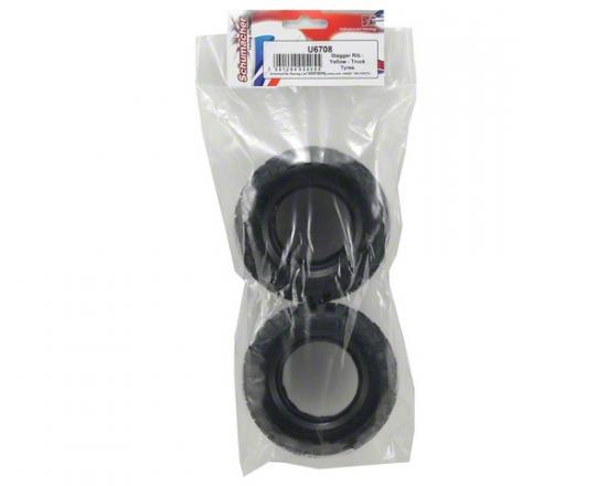 Schumacher Stagger Rib 2.2 Truck Tyres - Yellow (2)