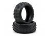 Schumacher Silver Mini Spike 1:8 Buggy Tyres - 1 Pair