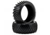 Schumacher Yellow Spiral 1:8 Buggy Tyres - 1 Pair
