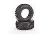 Schumacher Silver Spiral - Fits 1:10 Short Course - 1 Pair